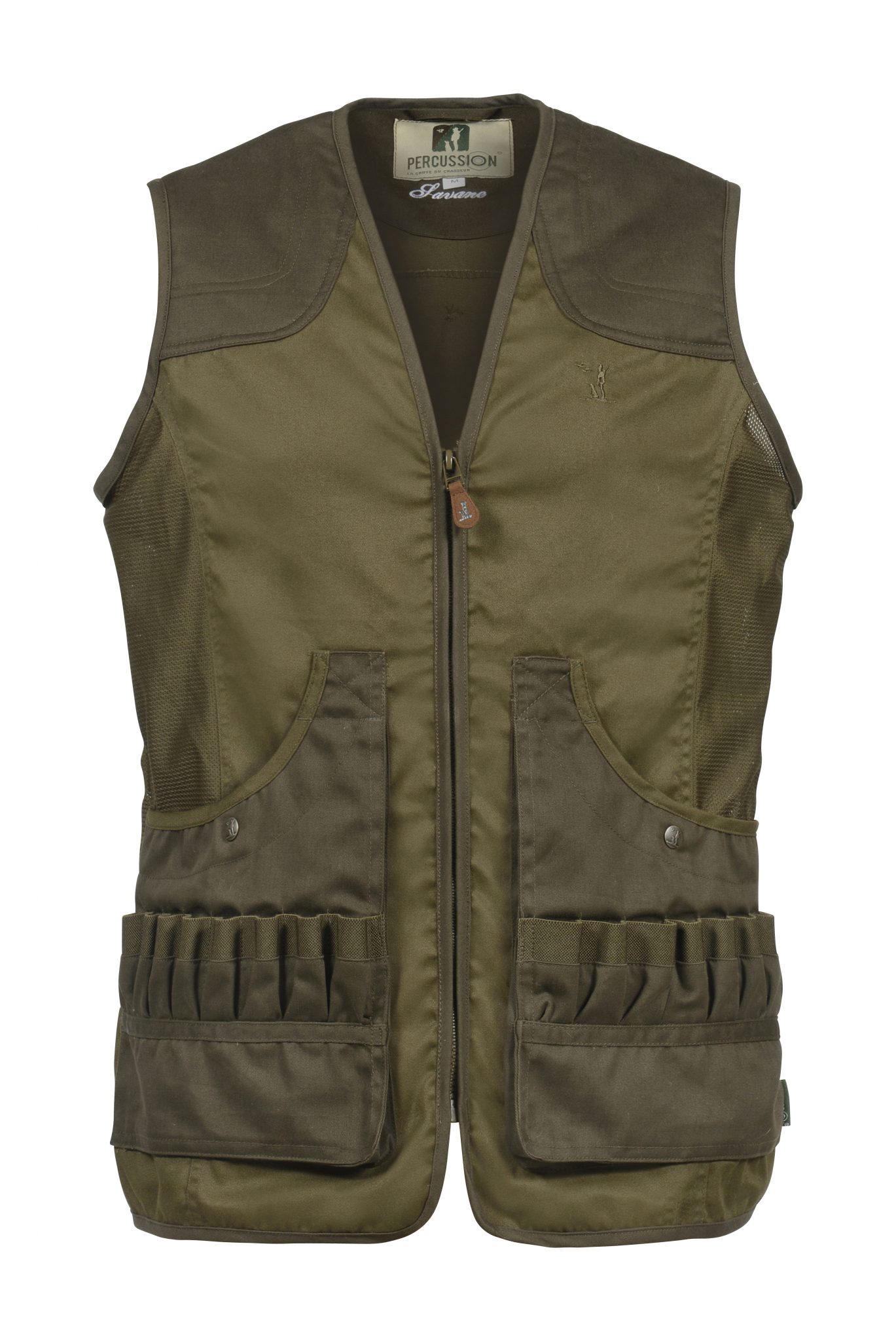 Percussion Savane Vest Khaki Edinburgh Outdoor Wear