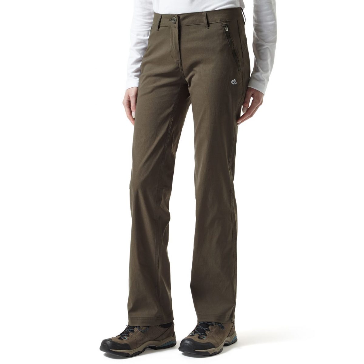 Craghoppers Womens Araby Walking Trousers (Wild Olive)