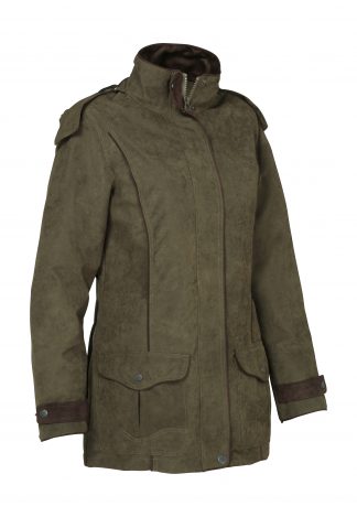 ladies khaki coat