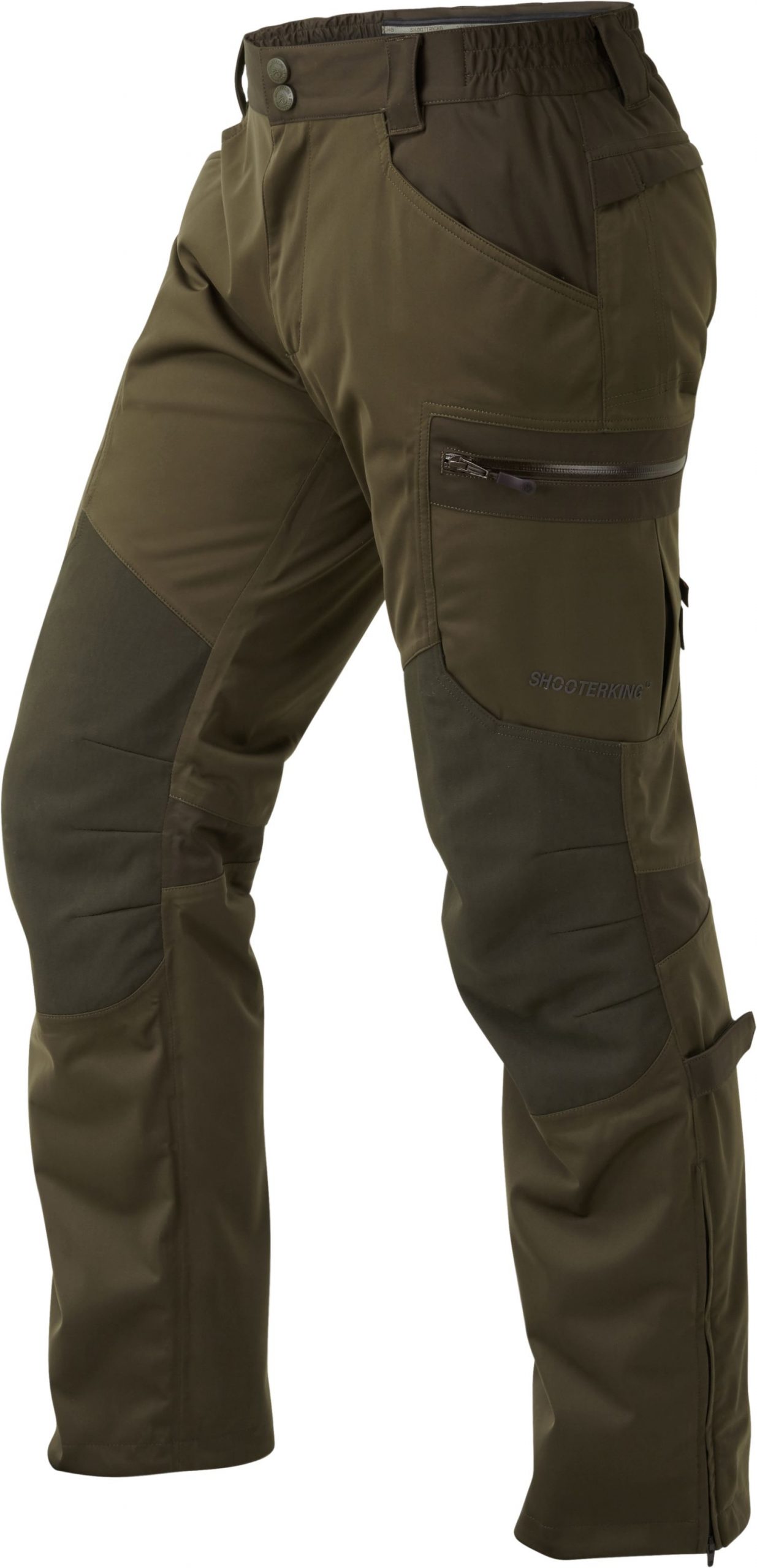 ShooterKing Men's Huntflex Trousers - Brown/Olive - Edinburgh Outdoor Wear