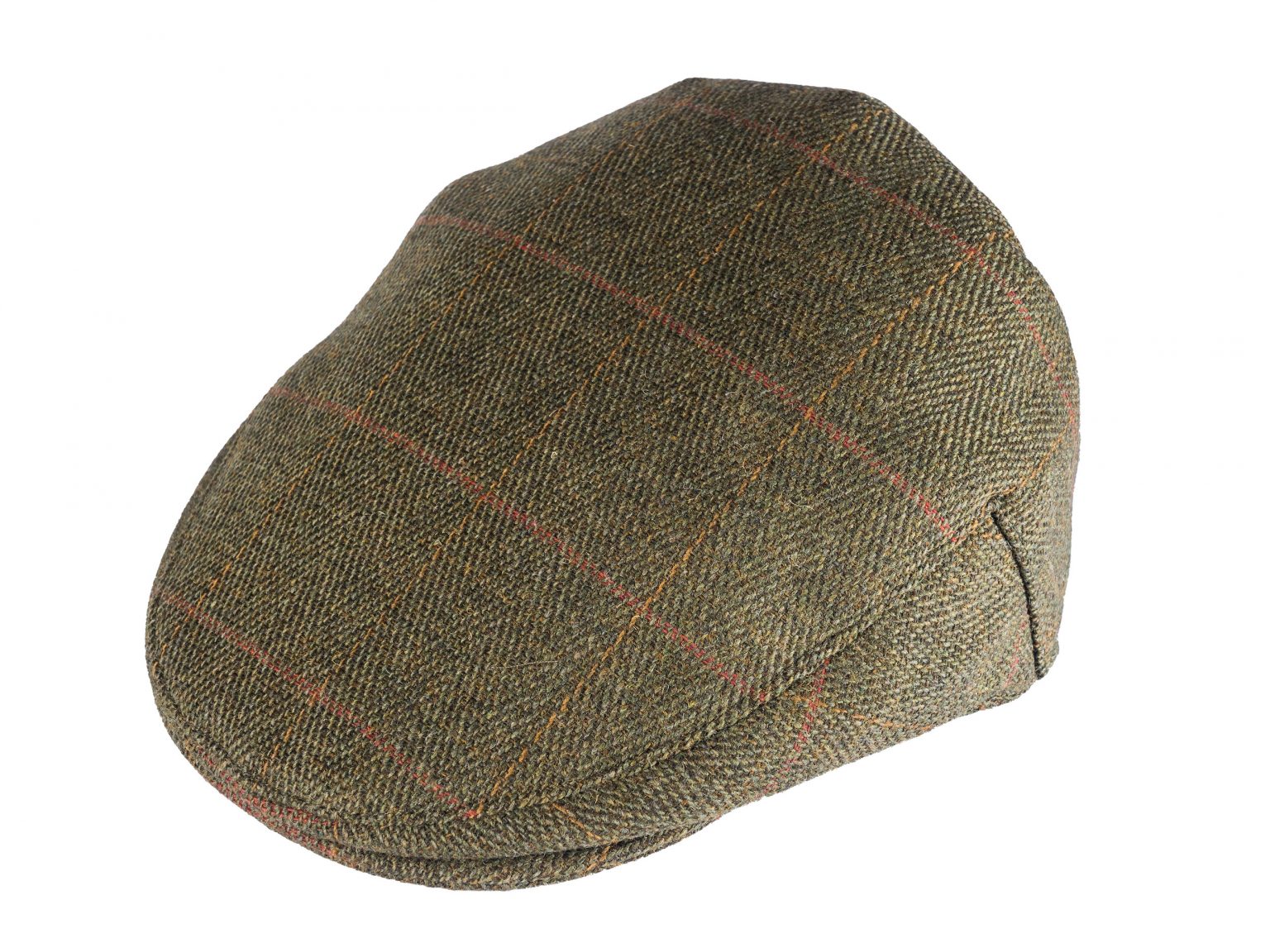 Edinburgh Outdoor Wear Derby Tweed Flat Cap - Olive - Edinburgh Outdoor ...