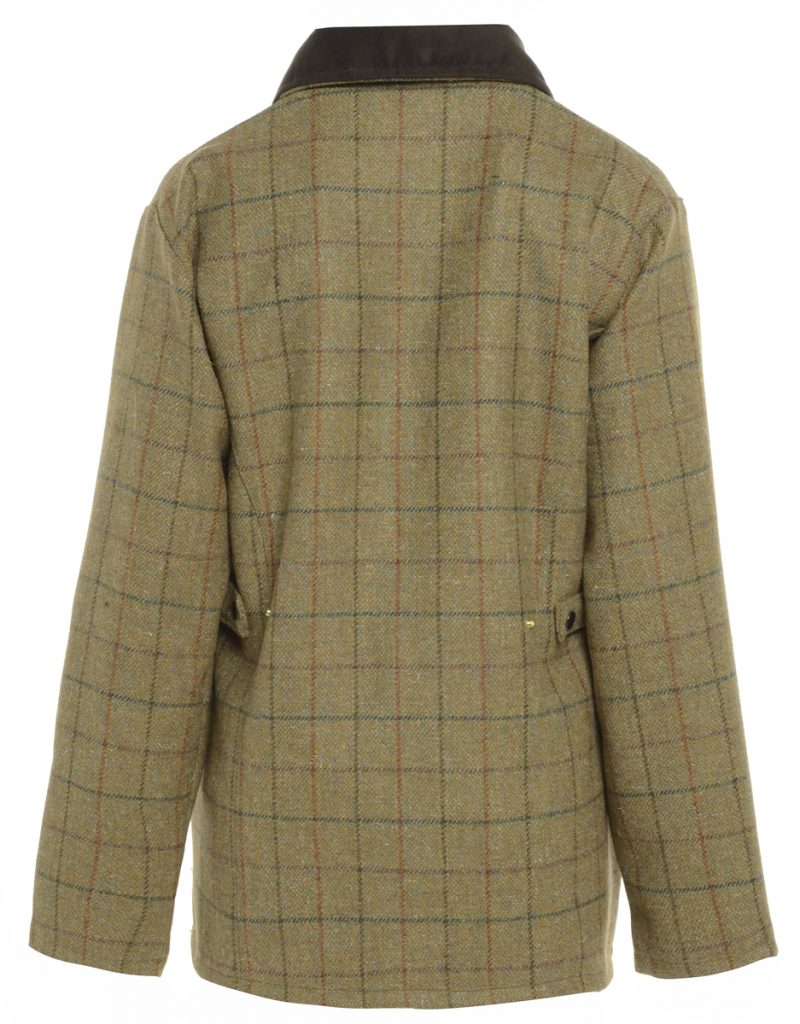 Bronte Ladies Crompton Tweed Jacket Beige Edinburgh Outdoor Wear